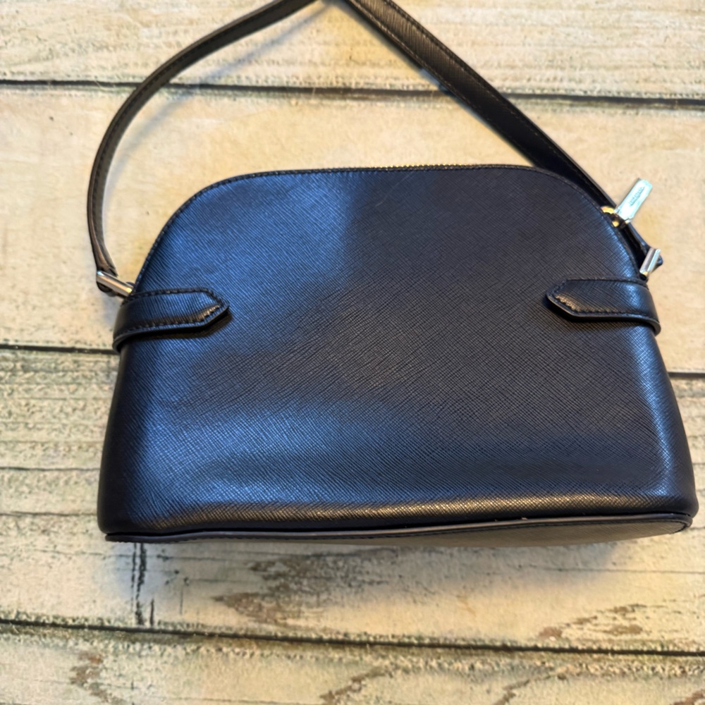 Kate Spade black Saffiano leather Staci Dome Crossbody. Purse. - Picture 8 of 17